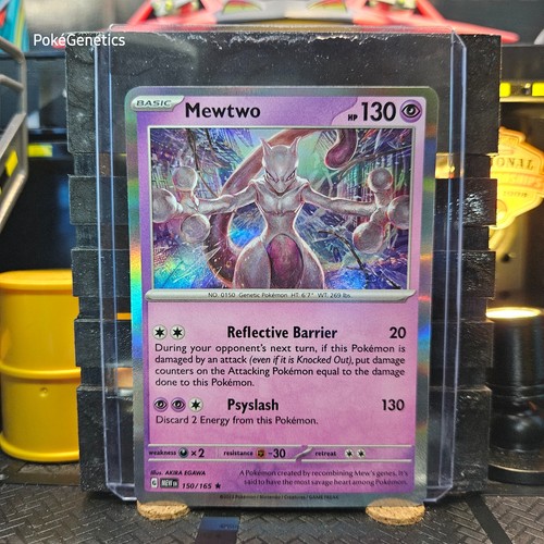 Mewtwo 151 holo pokémon - 151, tcg