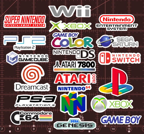 Video game console logo - 20,