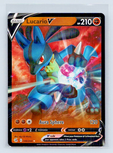 Lucario 146 264 holo fusion - v,