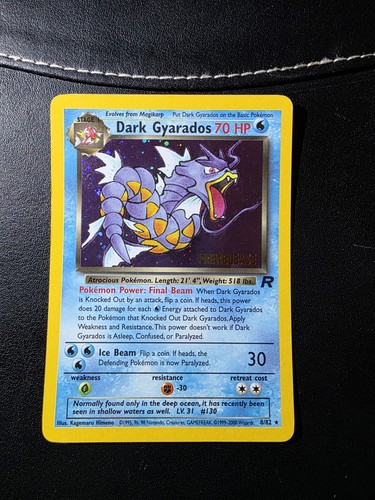 Dark gyarados prerelease - gyarados,