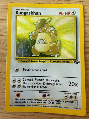 Kangaskhan holo jungle - kangaskhan, 5/64