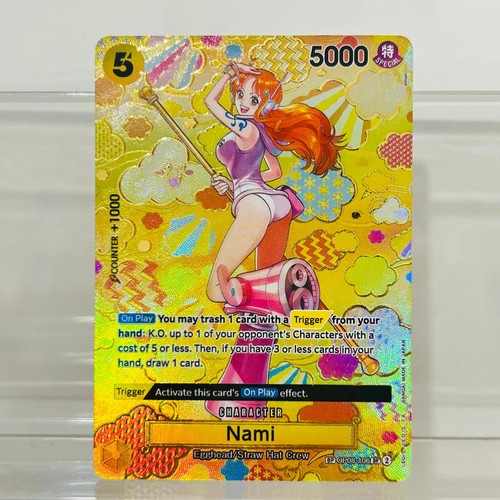 One piece nami gold - nami, foil