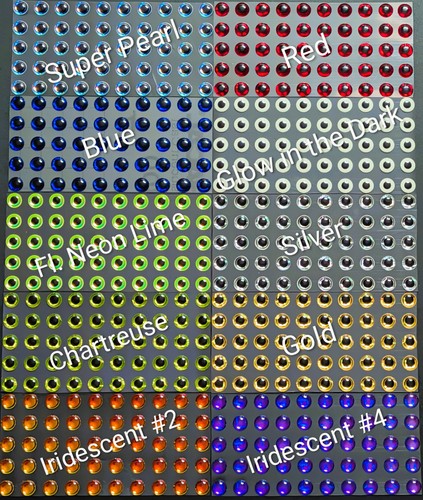 Fish eyes multi sizes - fish,