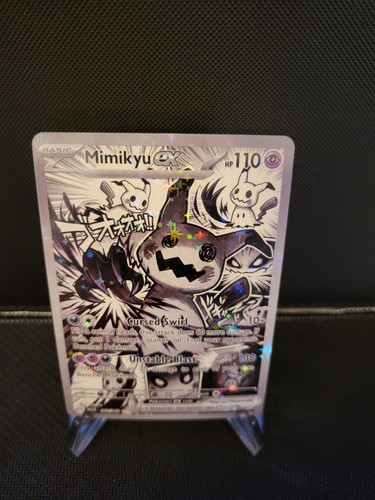 Mimikyu pokemon card full - ex,