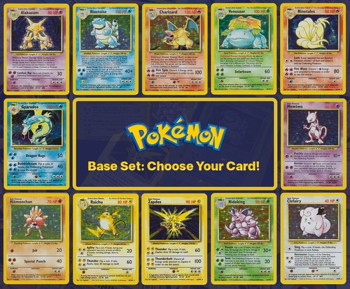 Pokemon set base 1999 - pokemon,