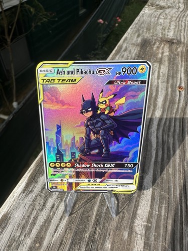 Pokemon tcg ash pikachu tag - pokemon,
