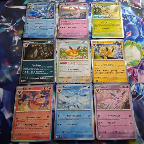 Pokémon eeveelution holo - eeveelution,