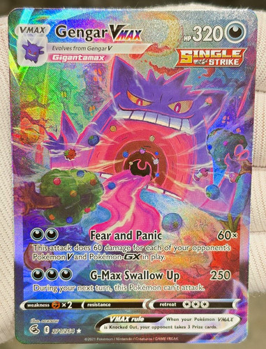 Gengar vmax 271 - vmax, fusion