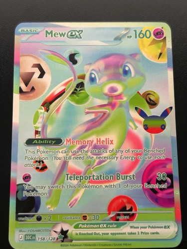 Mew 158 128 pokemon premium - ex,