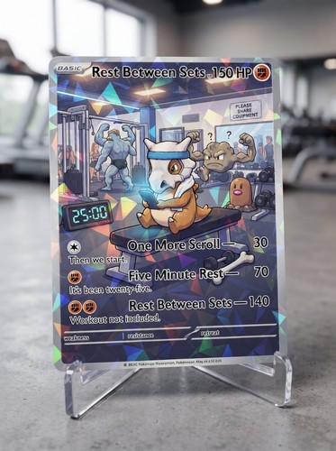 Rest between sets cubone - rest,