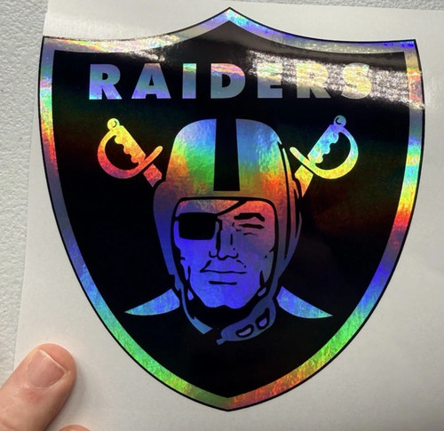 Oakland raiders holographic - oakland,