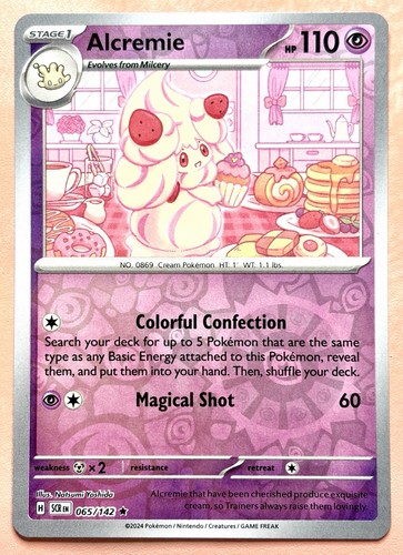 Alcremie reverse holo - alcremie, holo~cute