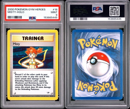 2000 pokemon gym heroes - heroes, misty