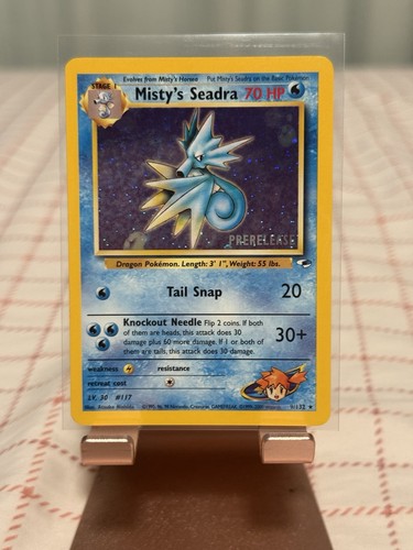 Misty seadra - misty’s, (prerelease)