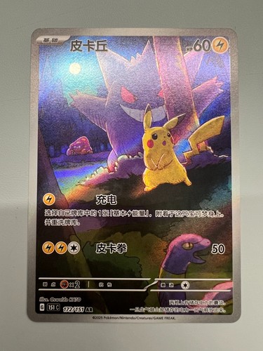 Pokemon tcg chinese pikachu - s-chinese,