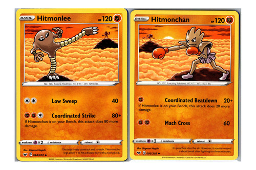 Hitmonlee hitmonchan - &,
