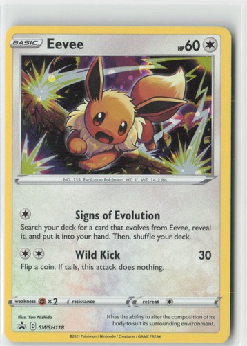 Eevee swsh118 holo promo - swsh118,