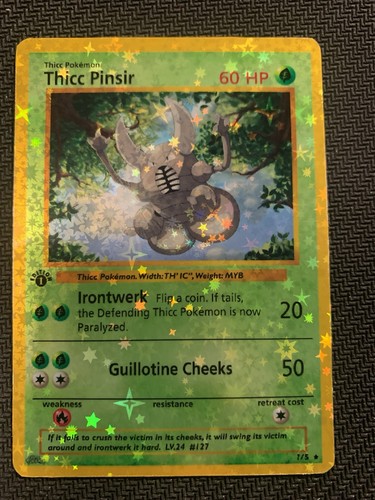 Thicc pinsir alternative - pinsir, (alternative