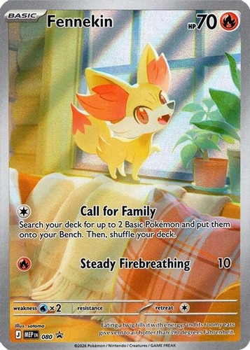 Pokemon fennekin mega - (80/66),