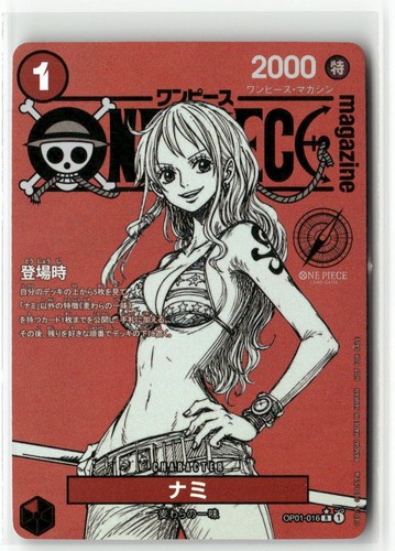 Nami magazine cover - nami, one