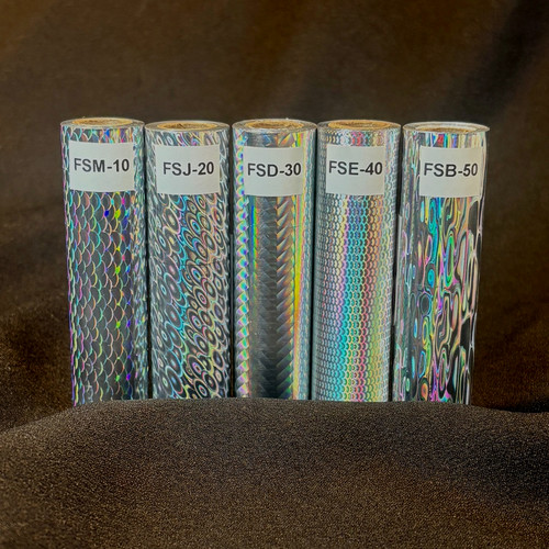 Fish scale hot stamp - fish,