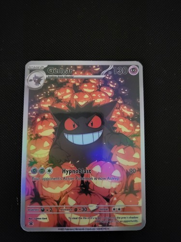 Gengar halloween pokemon card - pokemon,