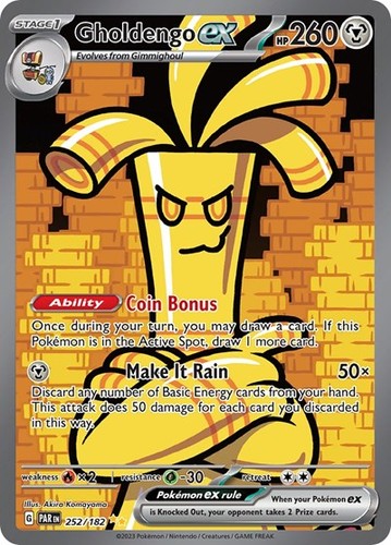 Pokemon gholdengo - gholdengo, ex